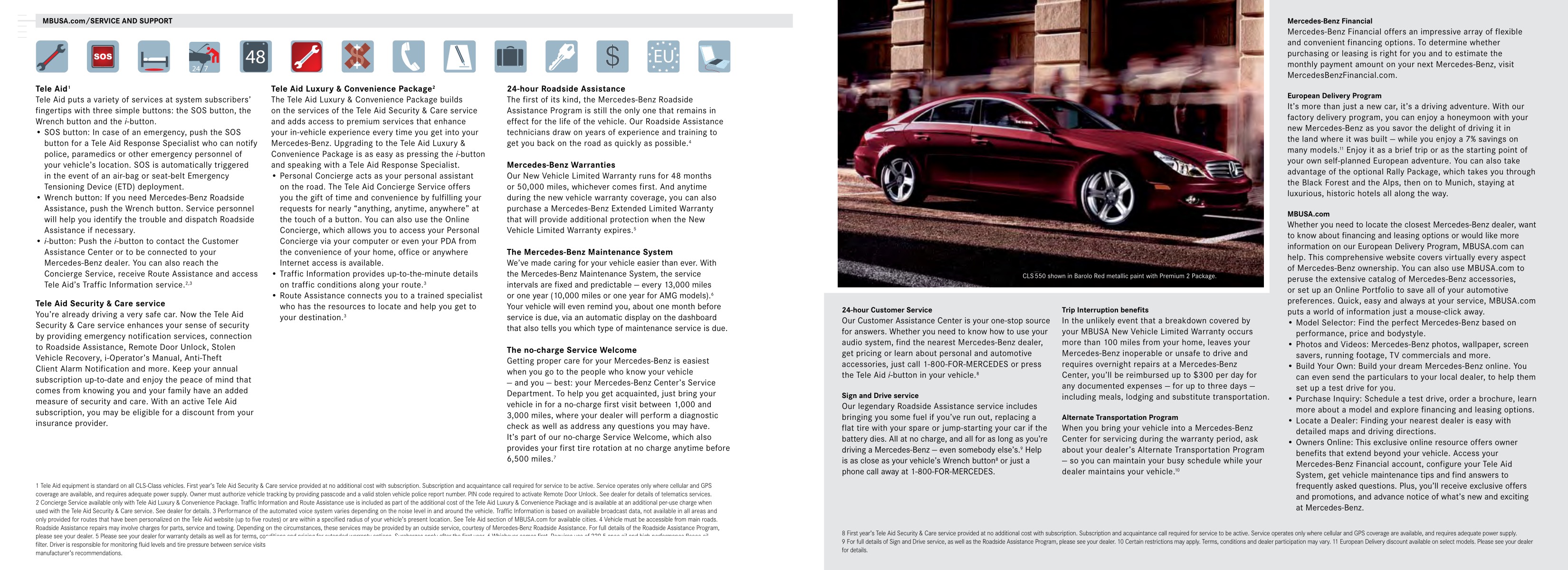 2007 Mercedes-Benz CLS-Class Brochure Page 11